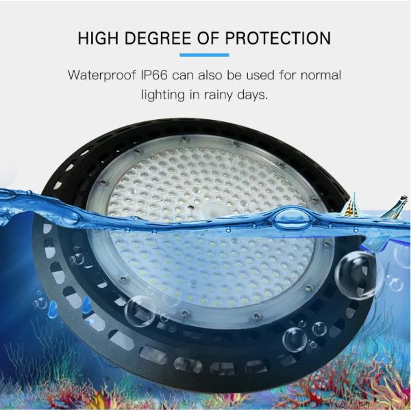 IP65 Waterproof UFO Led High Bay Light For Metro Station 5 Years Warranty