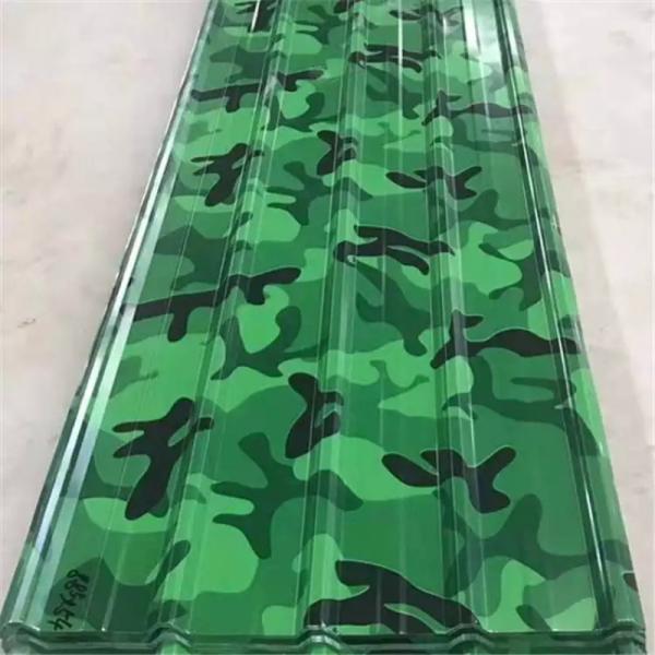 PPGI Galvanized Corrugated Steel Sheet Zinc Coated For Building Roof