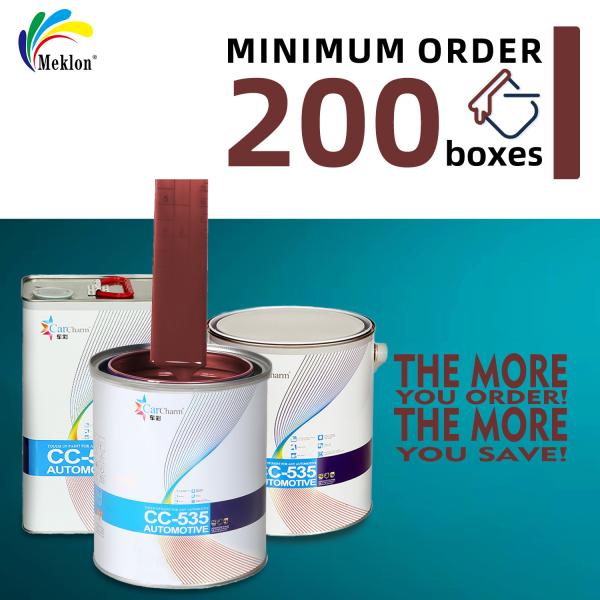 Система смешивания краски для автомобилей 1K Cooper Basecoat Pearl Colors Crystal Coating Automotive Spray Paint