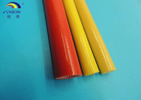 F class PU Coating Fiberglass sleeving for Electrical Cable Manaagement