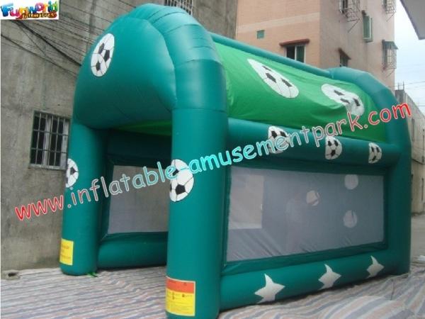 Commercial Grade PVC Tarpaulin Inflatable Sports Game Shooting Sport Games For Football