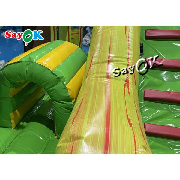 Minecraft Theme Cartoon Inflatable Bounce Castle Slide 6.5m 21.5ft