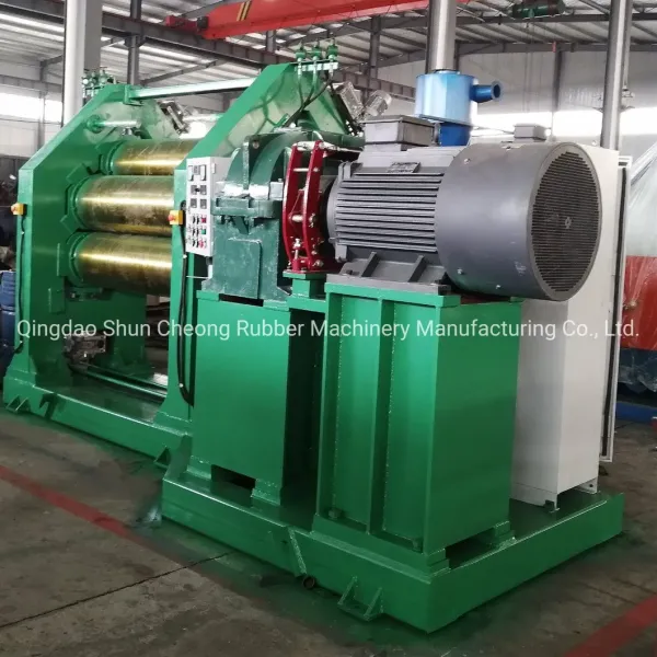 Automatic Grade Three Rollers Rubber Calender