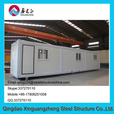 Container house for lanudry