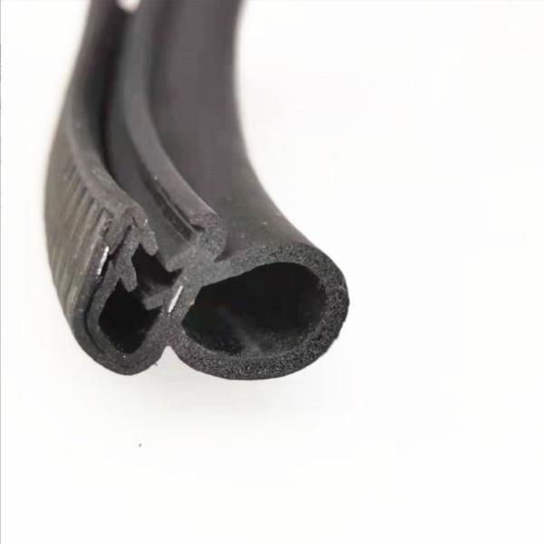 Selo de borracha de extrusão EPDM certificado ISO9001 2015 para proteção de porta personalizada
