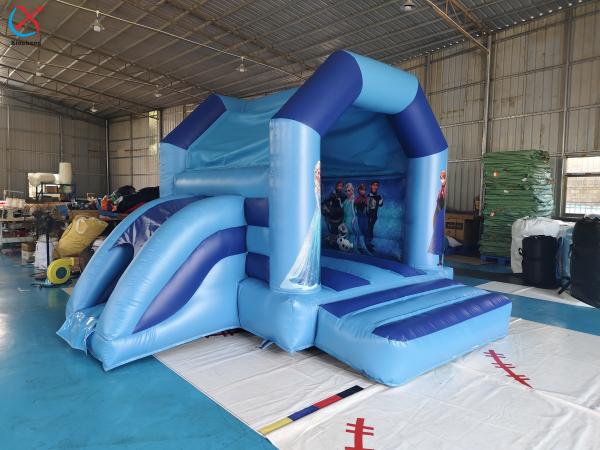 Suppiler Inflatable Frozen Princess Elsa Bouncy House With Slide Combo