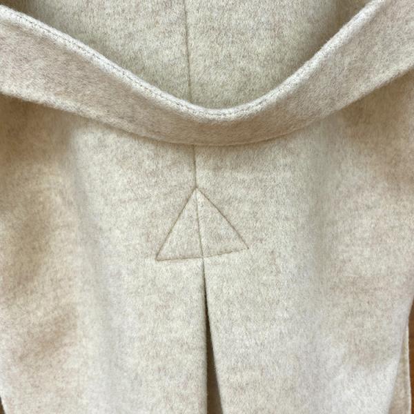 Средняя длина тонкое шерстяное пальто для женщин Конец кашемирного пальто Стандартная толщина поддержка