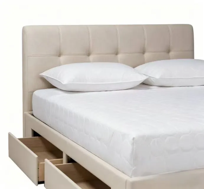 Extra Space Storage Drawers Under Solid Bed Frame