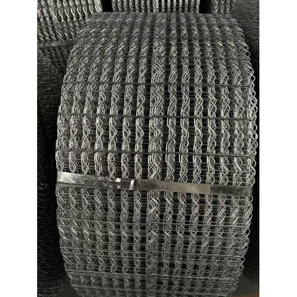 10 Lines Welded Galvanized CWC Wire Mesh Pipeline Reinforced Mesh For Protection Filtration