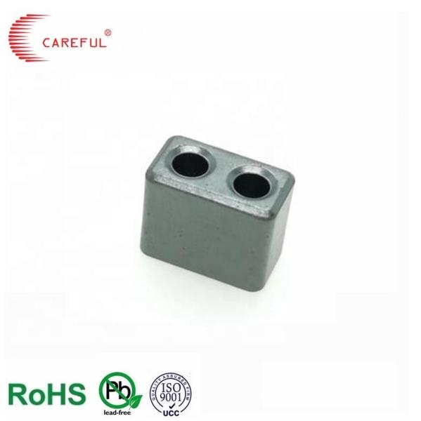 Soft EMI Suppression Ferrite Two Holes Balun Ferrite Core RoHs Approved