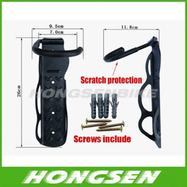 Bicycle accessories of cycle wall hook for display in shop exhibition