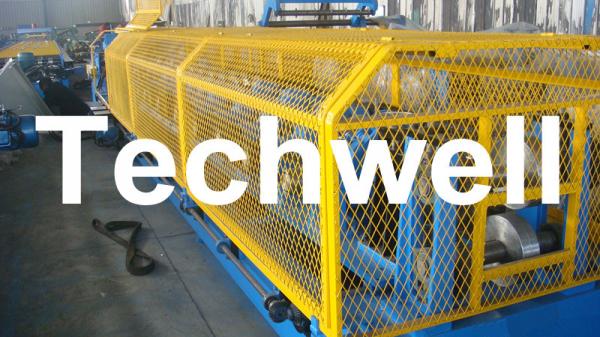 Automatic Size Adjustable CZ Purlin Roll Forming Machine With 1.5 - 3.2mm Thickness