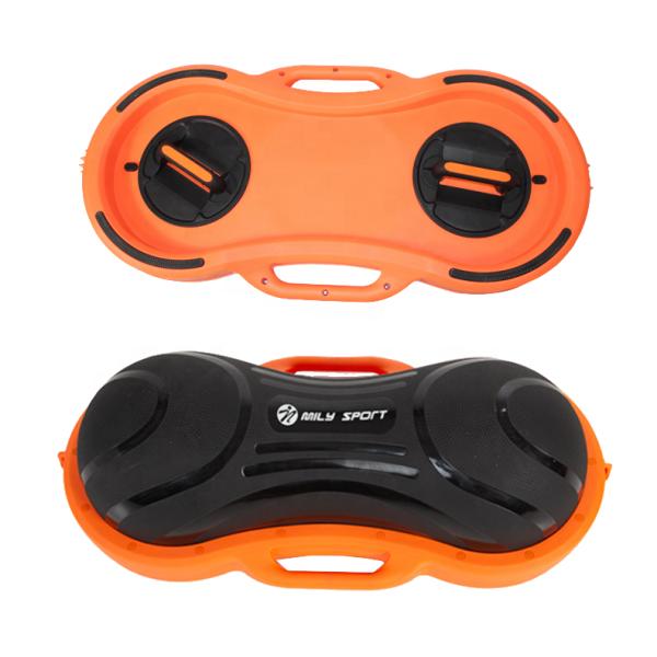 0.6m Yoga Half Ball Anti Burst Balance Training Equipments Trainer Ball With Resistance Bands