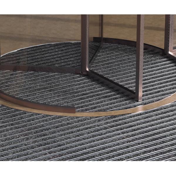 High-Traffic Aluminum Recessed Entrance Mat For Dirt And Moisture Control