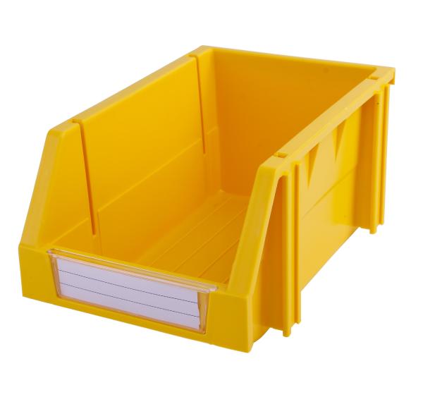 128x222x59mm Internal Size Industrial Plastic Shelf Bin for Easy Storage Solutions