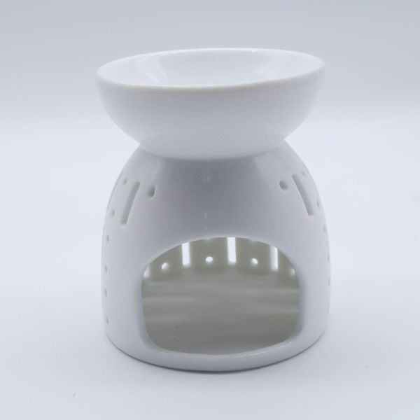 Factory Customized Wax Melt Warmer Ceramic Tealight Candle Holder Warmer Stove Essential Oil Burner Scented Wax Melting Heater