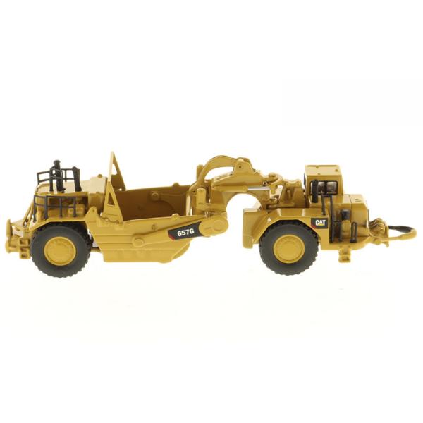DM 657G Wheel Scraper 1/125 Scale Diecast Alloy Collectible Model
