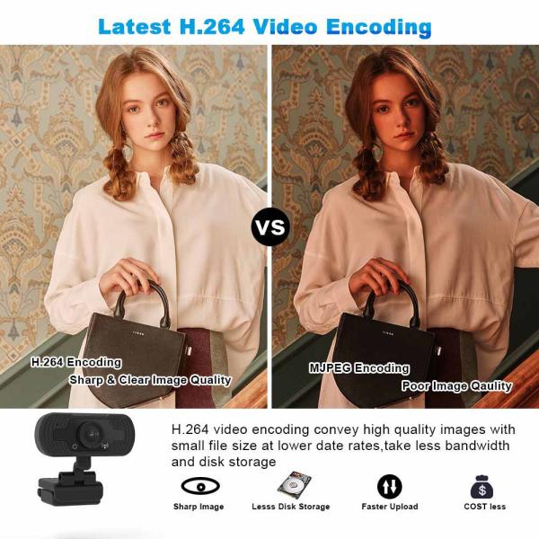 Broadcast Live Smart Digital Video 1080P Webcam USB Camera