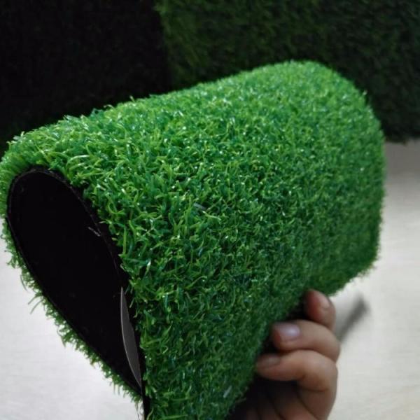 Landscape Artificial Plastic Grass / Artificial Grass Roll Commercial Decoration