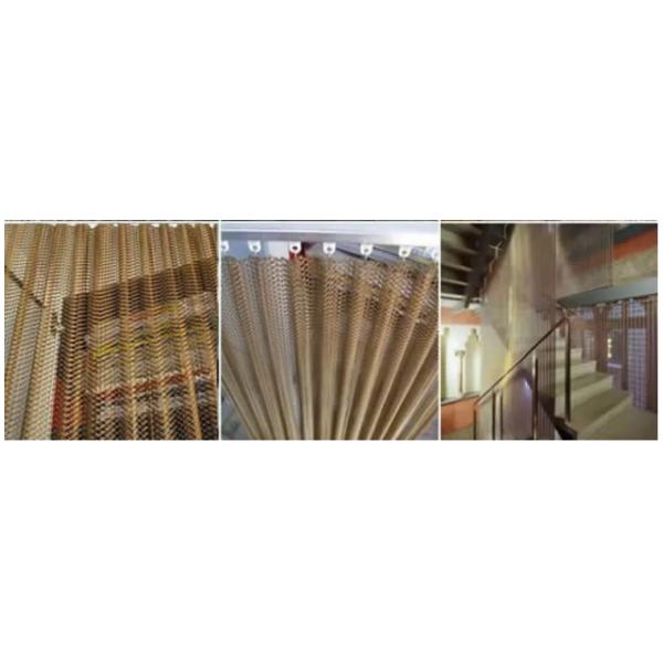 Латунная ячеистая сеть рассекателя комнаты 2mm сетки металла цвета декоративная