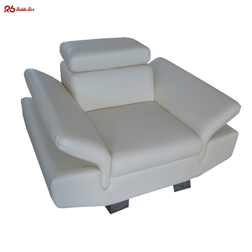 Detachable Double Stitched Leather Sofa Furniture For Living Room ODM