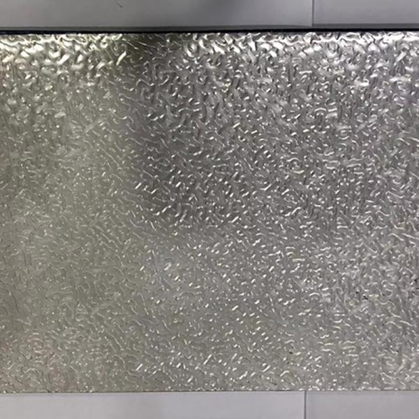 Stucco Embossed  1050 0.3mm 2600mm Prepainted Aluminum Coil