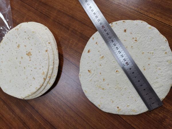 Linha de produção automática 304 de aço inoxidável da tortilha do tamanho pequeno