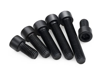 Professional Allen Head Black Hex Carton Steel Bolt Length 5-85mm Grade 8.8