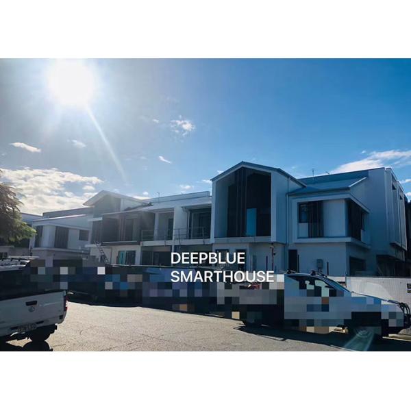 Energy Saving Affordable Prefab House Steel Structure Modualr Home Prefabricated Townhouse