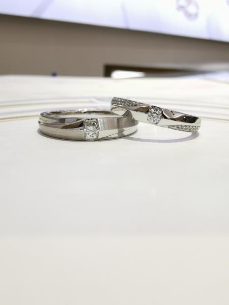 19mm Anniversary Couple Rings