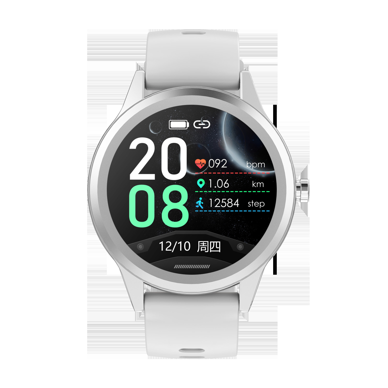 Тариф сердца мониторов Smartwatch здоровья IP67 отслеживая с Bluetooth 5,0 BLE