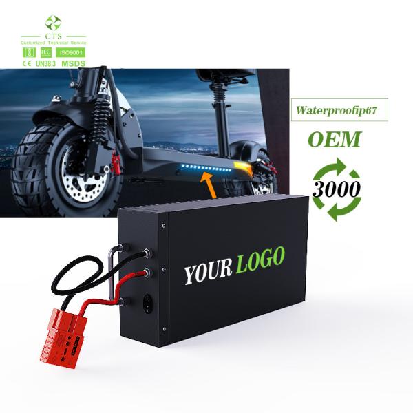 CTS OEM Lithium Solution -E-bike Battery 60Ah 72V 50Ah 48V Motorcycle Electric Wheelchairs E-Scooters