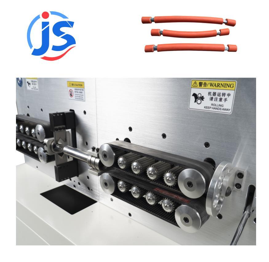 EV Wire Harness Cutter 4000W Cable Stripper Machines Customized With 8 Wheel Belt Drive