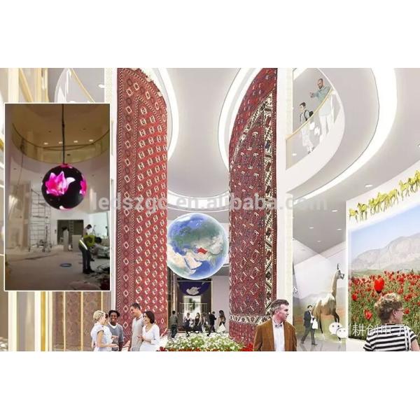 P16 Outdoor Advertising Led Screen Flexible Transparent Led Curtain Display Portable