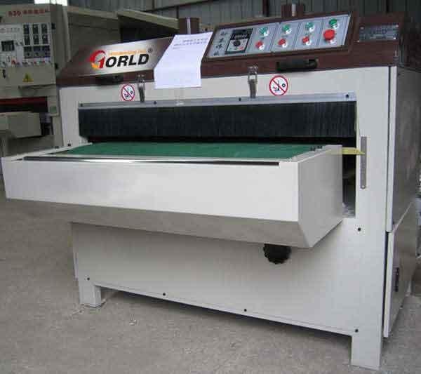 1220mm 4ft width grooved curved flat surface wooden panel finishing brush sanding polishing machinery YSG2B1300