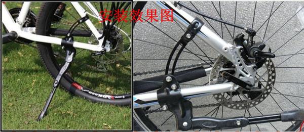 Adjustable bike rack stand