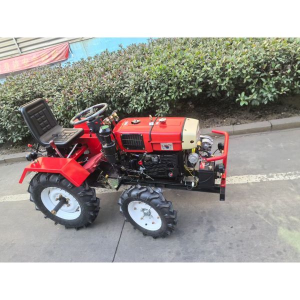 Multi-function Machinery 4X4 Wheel Mini Tractor CE EPA Certification Tractor for Construction Farm Use