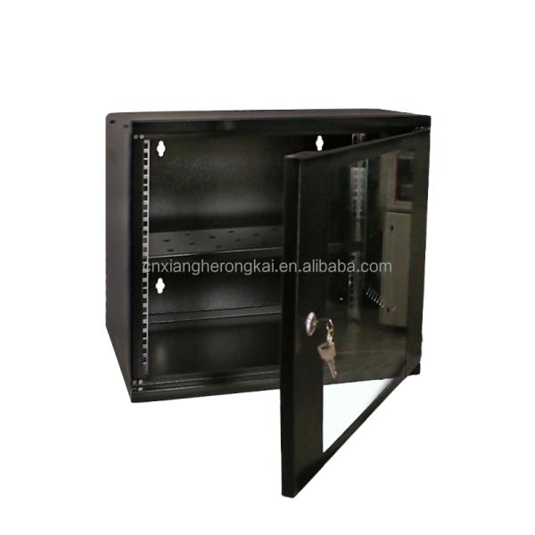 Customizable 6u Server Rack Enclosure for Indoor Network Cabinet and Server Management