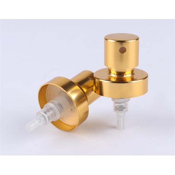 Customized Metalized aluminum crimp pump powder spray pump 15mm