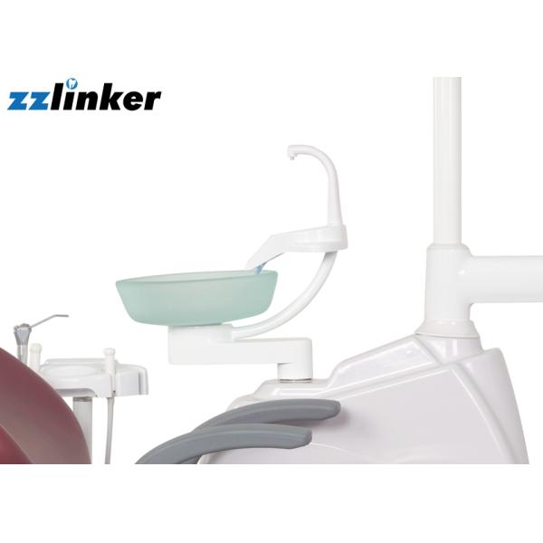LK-A11 Double Arm 440mm Glass Spittoon Dental Chair Unit