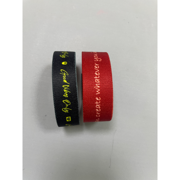 Dansky Waterproof Elastic Woven NFC Wristband Daily Bible Verse Bracelet 25mm Slim Wristband Nfc Bracelet