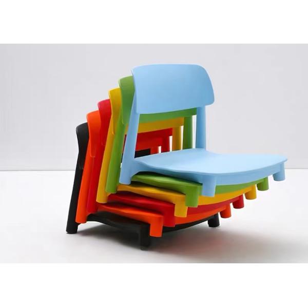 80cm Solid Wooden Leg Plastic Chair Non-Slip In Living Room