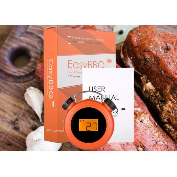 Mobile Operated BBQ Meat Thermometer Smart Phone Remote Control 88 * 71 * 38mm