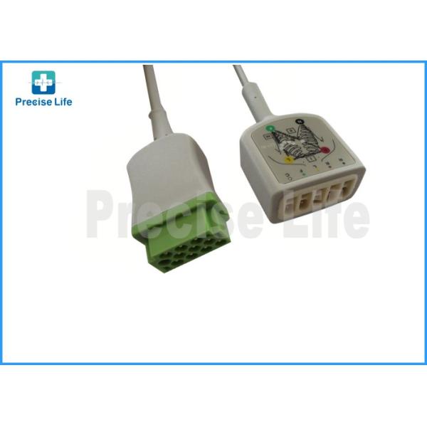 Кабель хобота GE-Marquette 2017003-003 ECG, 3 руководство - 5 кабель руководства ECG