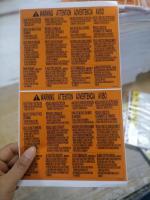 Adhesivos metálicos impermeables personalizados para etiquetas de embalaje Poliéster de plata