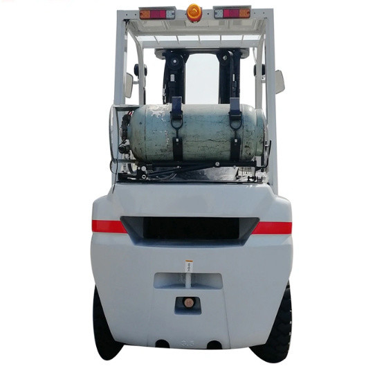LPG Gas Dual Fuel Petrol LPG Gasoline Forklift Fg40 with Impco Lift height 3000-7000mm