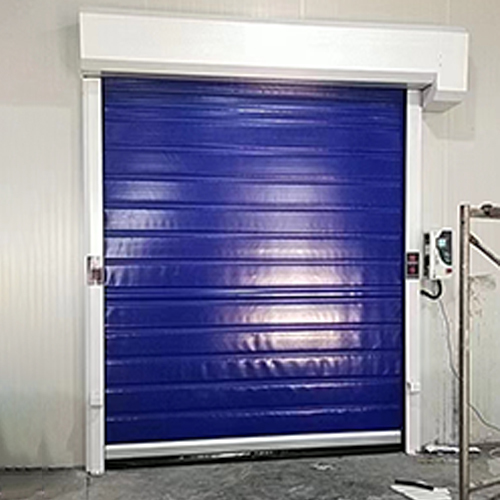 Hygiene Insulated High Speed Door , Safety Industrial Rapid Door For Food Industry
