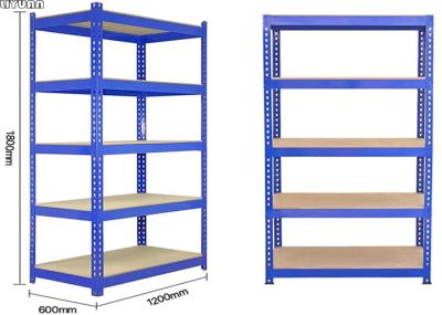 Capacidade 50-100 do armazém do armazenamento quilogramas de metal do racking que arquiva a cor opcional