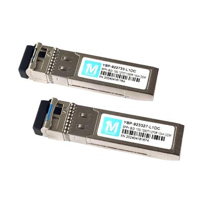 10G SFP BIDI LC Interface DDMI Optical Transceiver 10km 1270nm/1330nm WDM LC Connector 10G LR Single Mode Fiber Module
