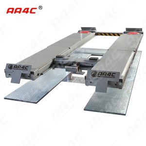 Подъем автомобиля столба 2 плиты пола небольшой на бетон 3.5T 7716.18lbs 1700mm Inground 4 дюймов